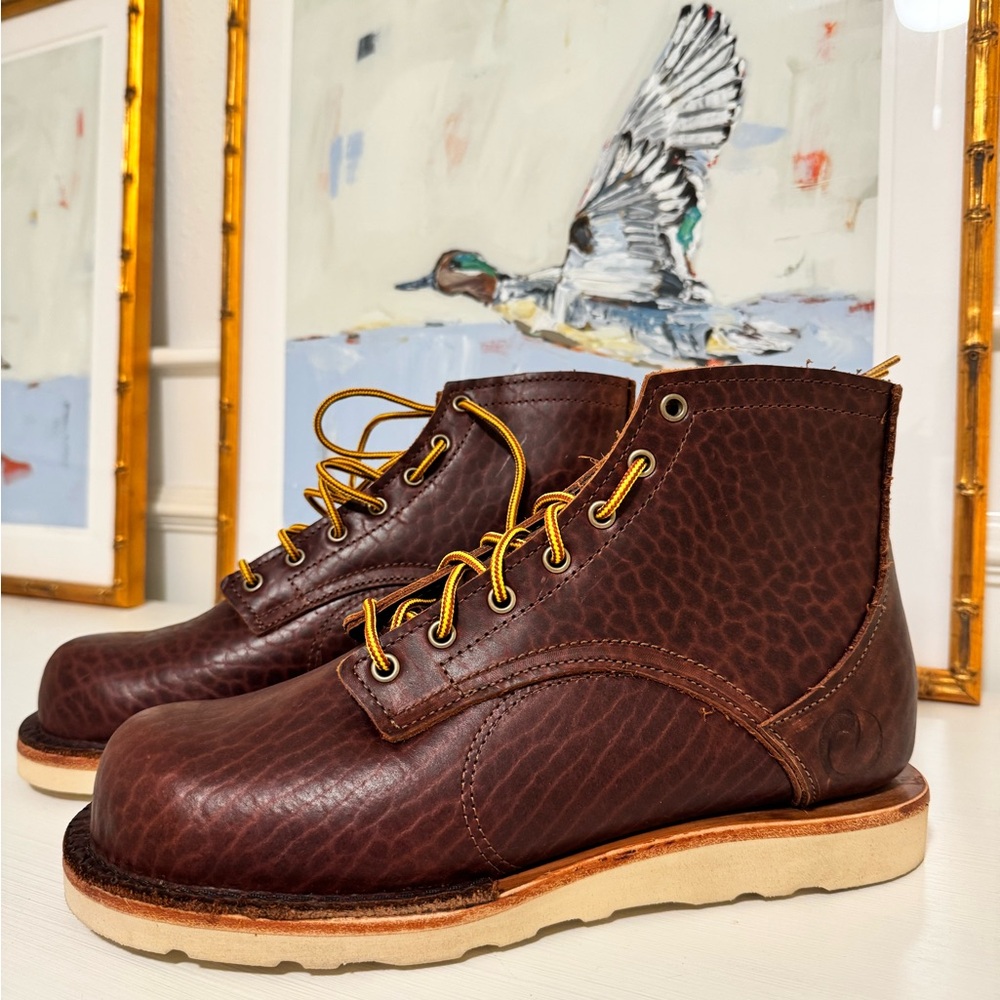 THE AMERICAN BISON 6 INCH BOOT - CHRISTY NATURAL